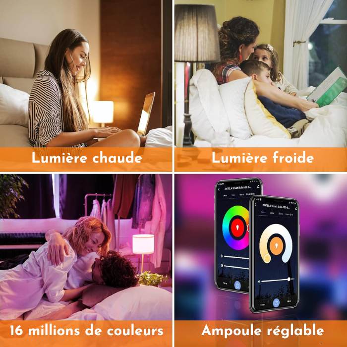 Ampoules Connectées | Lux™ - PremiumObject