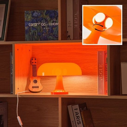 lampe-champignon-orange​