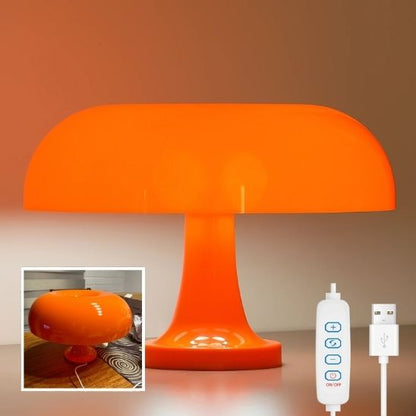 lampe-champignon-orange​