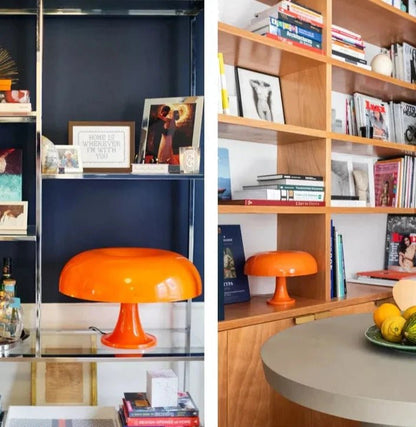 lampe-champignon-orange​